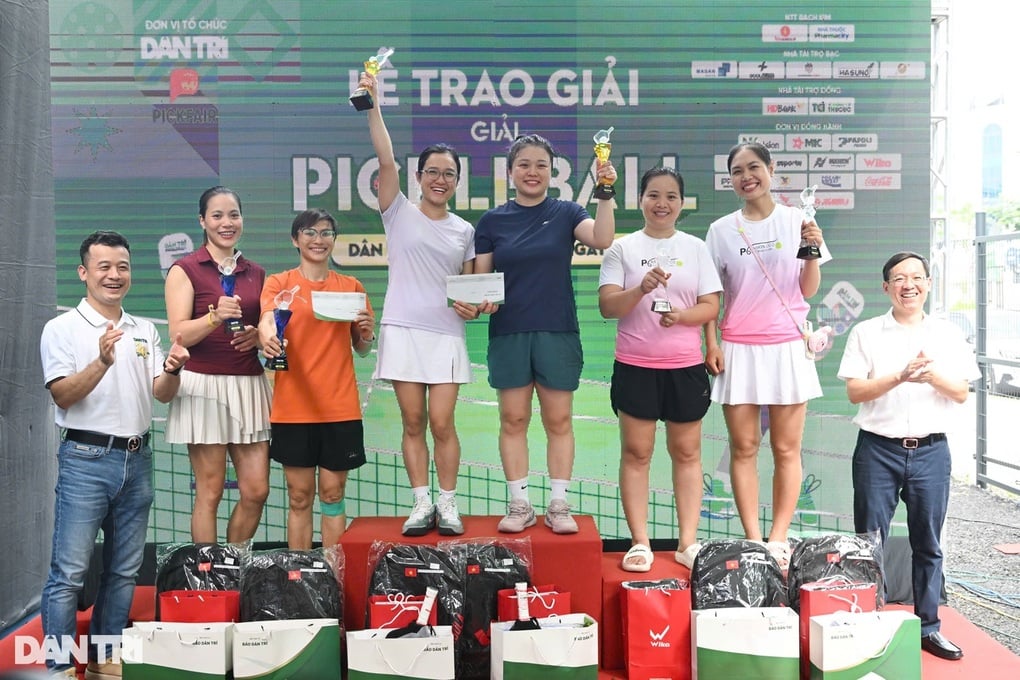 Các nhà vô địch giải đấu pickleball Dân trí 20 năm - Rực rỡ ngày mới - 3