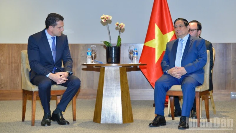 Thủ tướng Phạm Minh Chính tiếp các tập đoàn hàng đầu Brazil