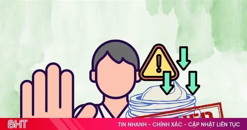 មន្ទីរសុខាភិបាលខេត្ត Ha Tinh បានប្រកាសផ្អាកចរាចរ និងប្រមូលគ្រឿងសម្អាងចំនួន ៧ មកវិញ។
