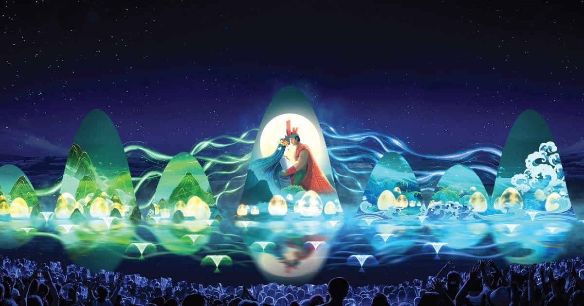 កម្មវិធីផ្សាយផ្ទាល់ 'Epic of Au Lac' ទាក់ទាញអ្នកស្រុក និងភ្ញៀវទេសចររាប់ពាន់នាក់។