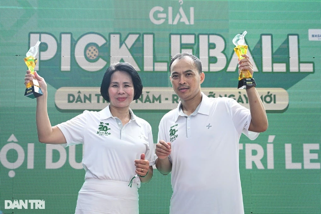 Các nhà vô địch giải đấu pickleball Dân trí 20 năm - Rực rỡ ngày mới - 1