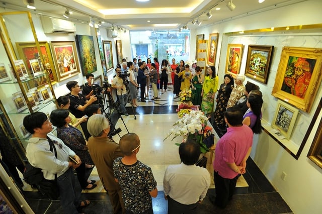 Nở rộ không gian mỹ thuật tư nhân - Ảnh 1.