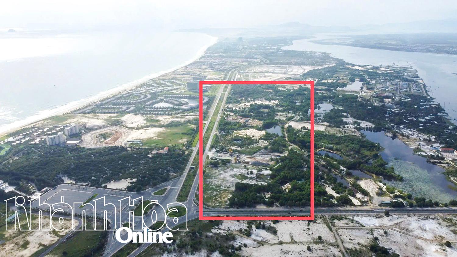 Khu vực thực hiện dự án.