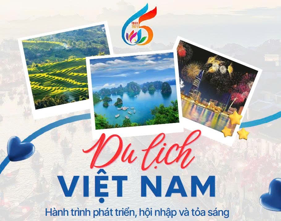 Thông tin du lịch nổi bật tháng 6/2025: Ngành Du lịch tăng trưởng đột phá chào mừng kỷ niệm 65 năm ngày thành lập - Ảnh 1.