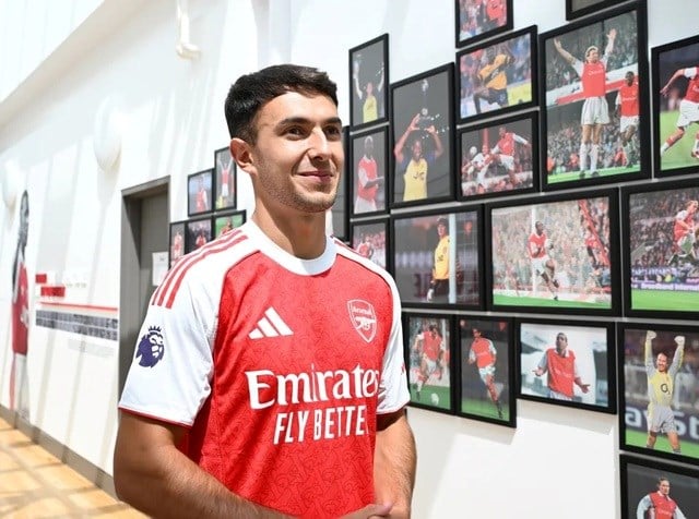 Martin Zubimendi gia nhập Arsenal trong thương vụ 51 triệu bảng. (Ảnh: Getty)