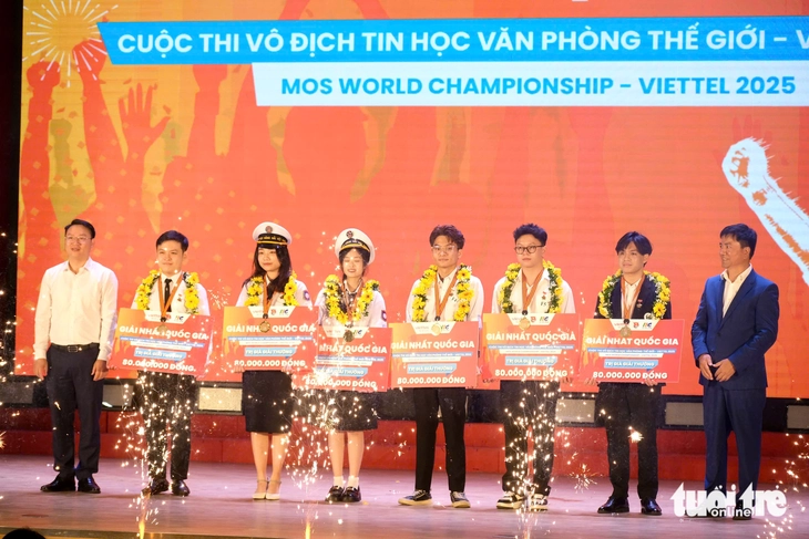Nam sinh cấp THPT duy nhất đoạt giải nhất tin học văn phòng thế giới cấp quốc gia - Ảnh 2.
