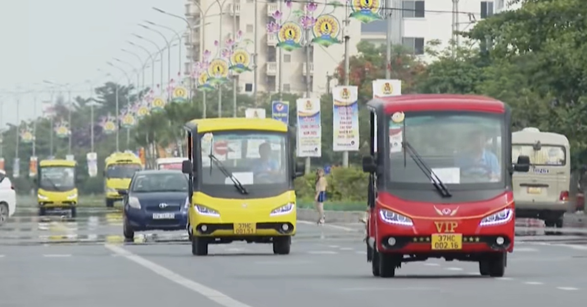 Chủ 278 xe điện ở Cửa Lò lo lắng vì phải dừng hoạt động