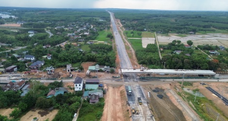 Vẫn còn vướng mắc trong giải phóng mặt bằng dự án cao tốc qua Quảng Trị