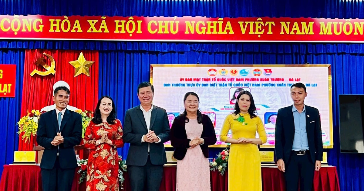 គណៈកម្មាធិការរណសិរ្សមាតុភូមិវួដ Xuan Truong - Da Lat អនុវត្តភារកិច្ចដូចខាងក្រោមបន្ទាប់ពីការបង្កើតឡើង។