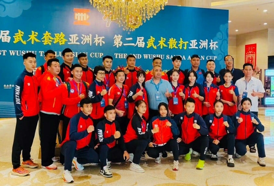 វៀតណាម Wushu ជាប់​ចំណាត់ថ្នាក់​លេខ​បី​ក្នុង​សាលា​នៅ​អាស៊ី - រូបថត​ទី 1