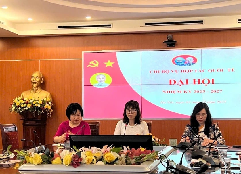 Chi bộ Vụ Hợp tác quốc tế khẳng định vai trò trung tâm trong thúc đẩy hợp tác với các đối tác hàng đầu trong lĩnh vực KHCN,ĐMST&CĐS - Ảnh 1.
