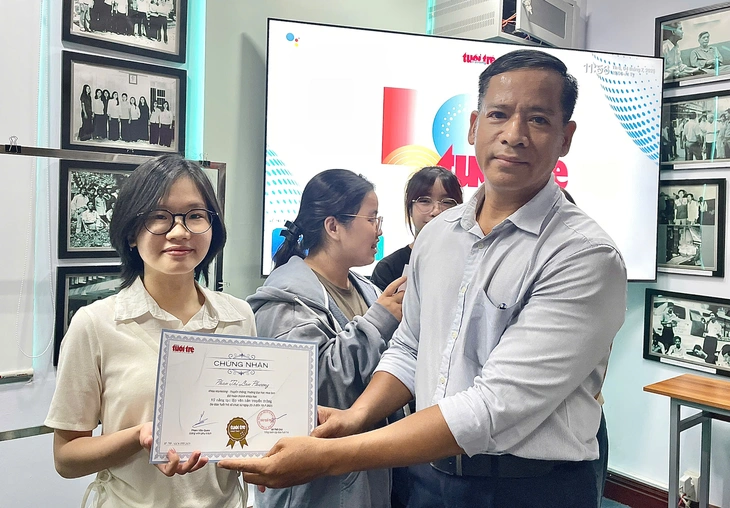 Đào tạo tại báo Tuổi Trẻ: 'Mỗi buổi học là một lần thực chiến' - Ảnh 3.