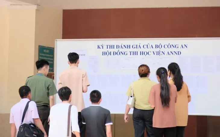 Police schools announce exam scores on July 18