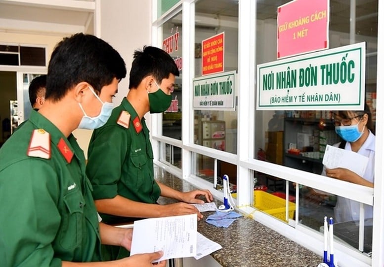 Mức hưởng bảo hiểm y tế trong quân đội áp dụng từ tháng 7/2025- Ảnh 1.