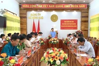 Phó Bí thư Tỉnh ủy Gia Lai Nguyễn Ngọc Lương kiểm tra tình hình hoạt động tại 2 xã Tây Sơn, Bình Khê