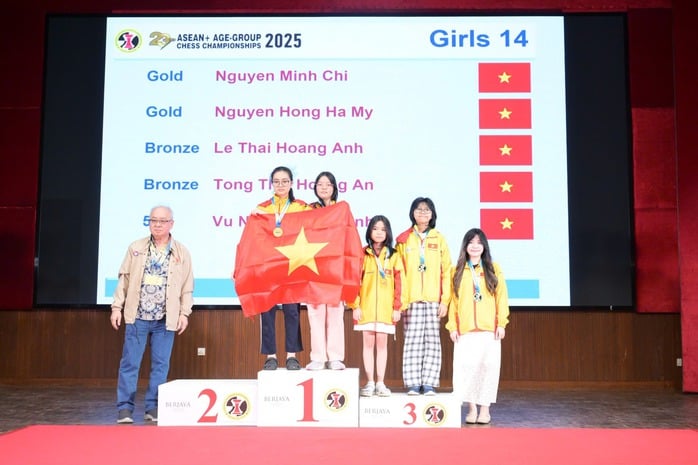 Kỳ thủ trẻ Việt Nam đại thắng Giải vô địch các nhóm tuổi Đông Nam Á 2025- Ảnh 4.