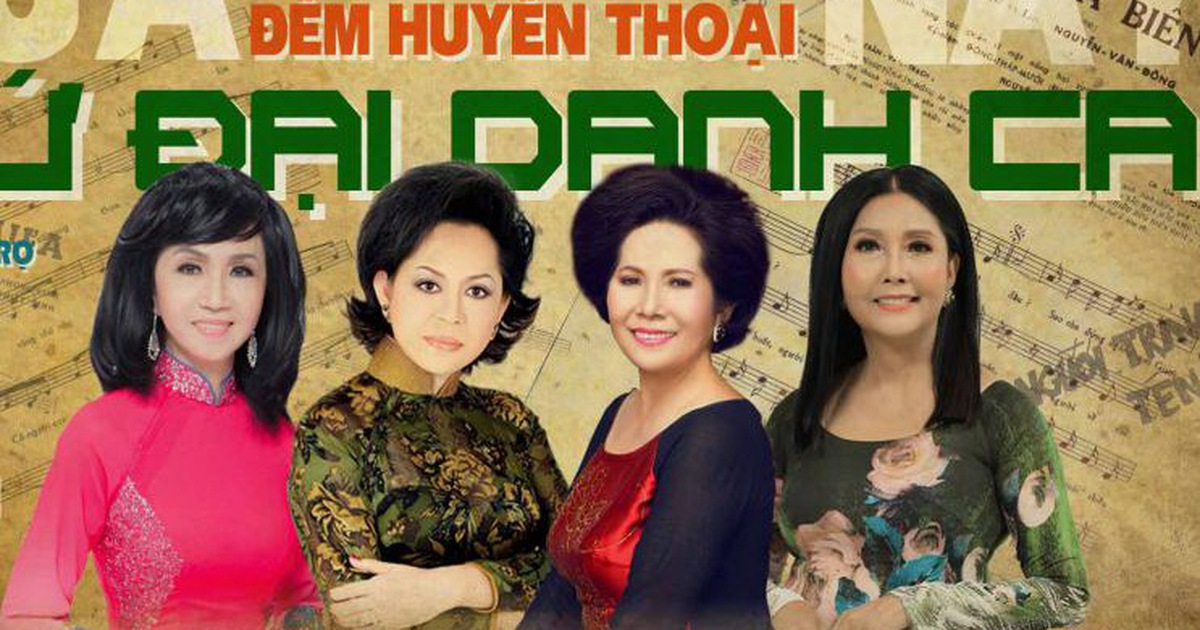 'Four Great Singers' Hoa Mi, Phuong Dung, Trang My Dung, Giao Linh sing bolero together