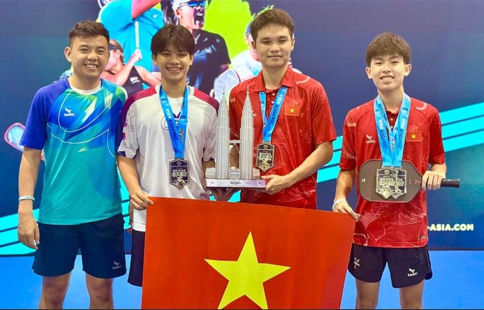 Tống Nhật Minh và hành trình đến đỉnh cao pickleball châu Á- Ảnh 1.