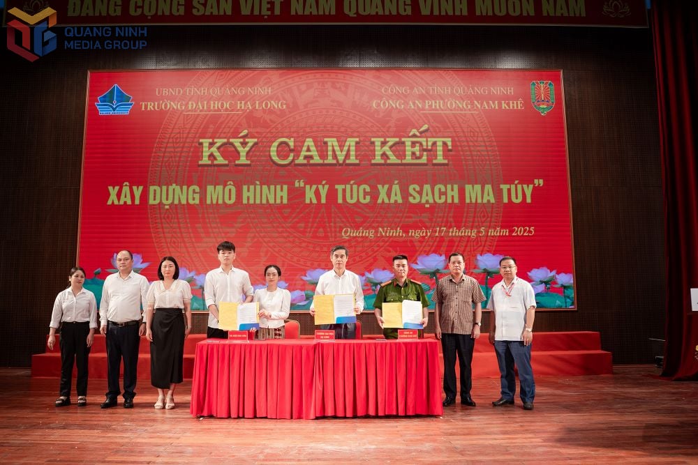 Trường Đại học Hạ Long xây dựng mô hình “Ký túc xá sạch ma tuý”.