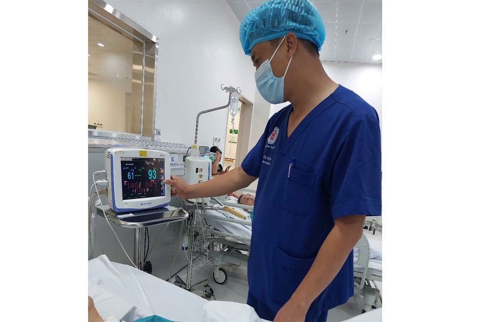 Major Nguyen Tien Son: Gut im Fachwissen, solide im Training