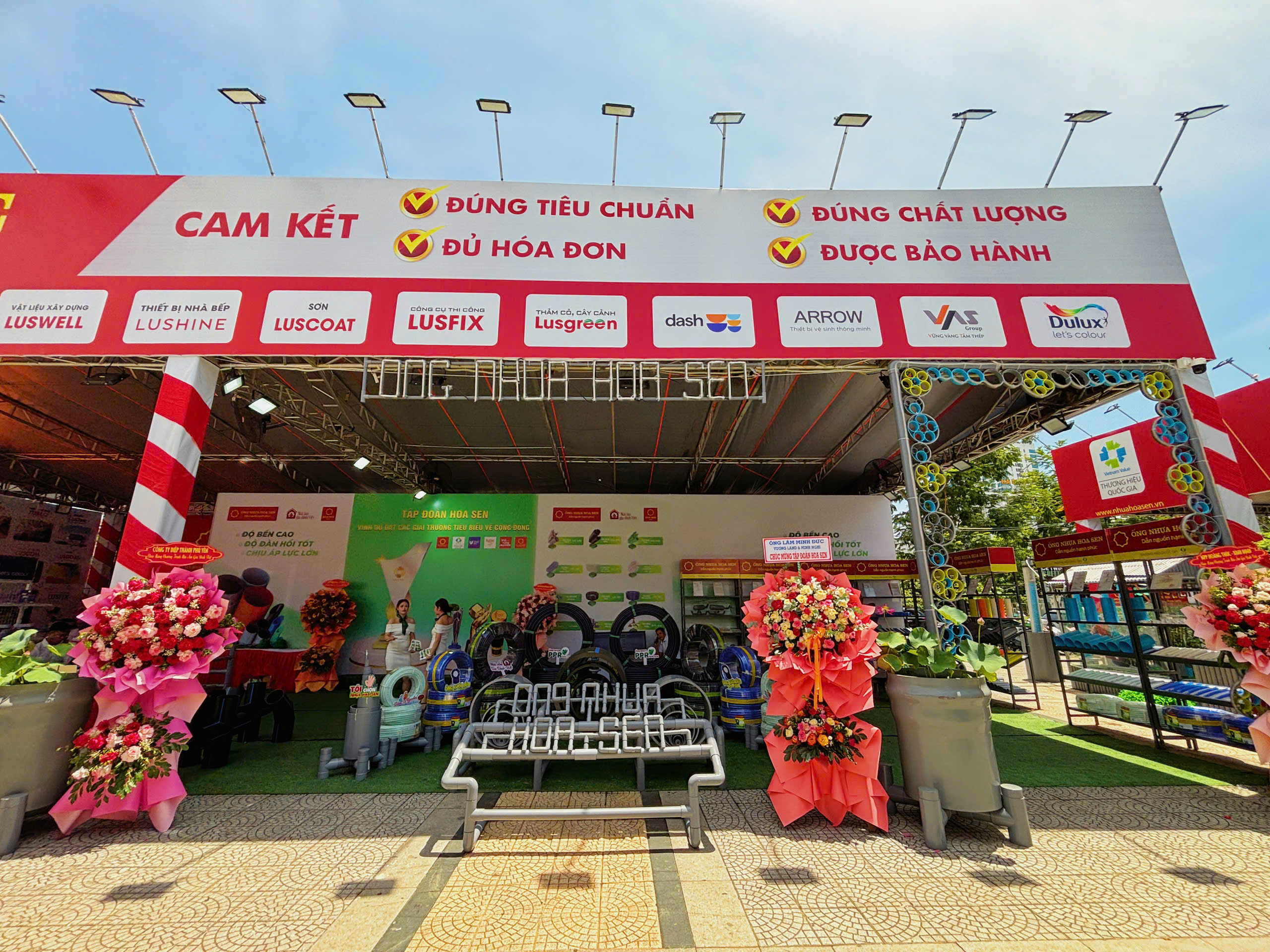 Hoa Sen Plastic Joint Stock Company is honored to receive the National Brand award 6 times in a row.