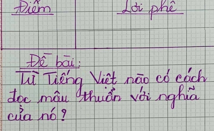 Từ tiếng Việt nào đọc nghe 'khờ' nhưng nghĩa thông minh?