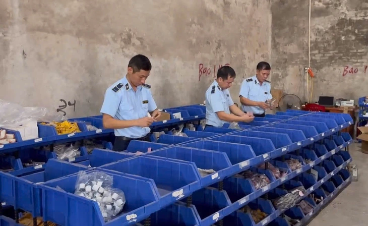 Phát hiện kho hàng 'khủng' nhập lậu tinh vi từ Trung Quốc, liên kết với nhiều tài khoản TikTok - Ảnh 2.
