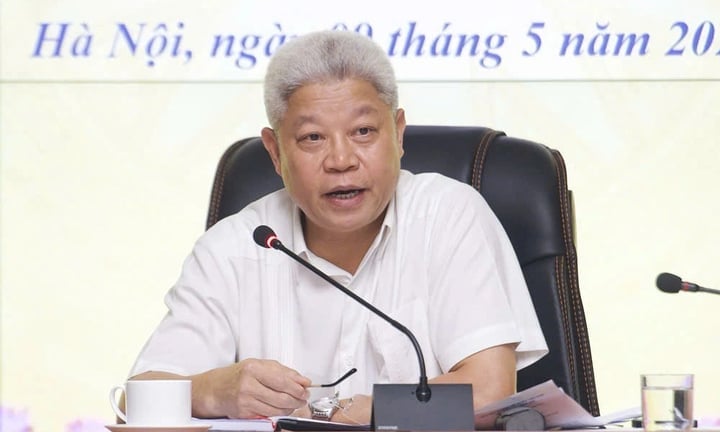 Thứ trưởng Bộ Nội vụ Nguyễn Mạnh Khương. (Ảnh: Nguyễn Sơn)