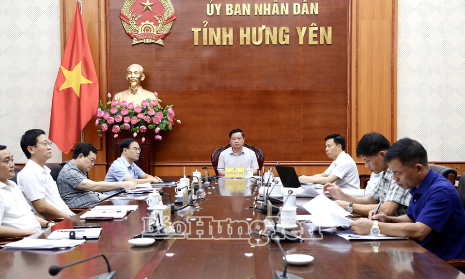 Hội nghị trực tuyến toàn quốc Ban Chỉ đạo các công trình trọng điểm, dự án quan trọng quốc gia lĩnh vực đường sắt