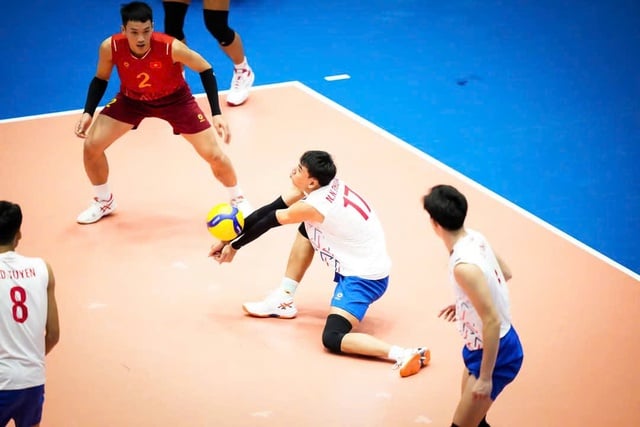 Đội tuyển Việt Nam thua trắng khi ra quân giải bóng chuyền nam SEA V.League- Ảnh 1.