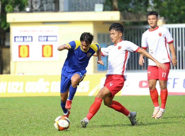 Mưa bàn thắng tại vòng loại giải U.21, lộ diện các đội lọt vào vòng chung kết- Ảnh 6.