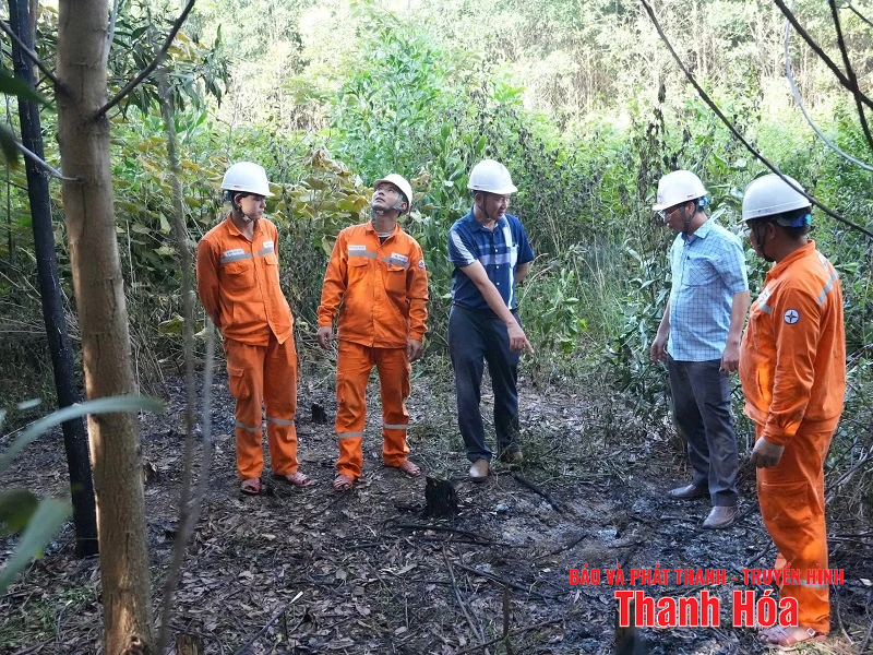 ការដោះស្រាយបញ្ហាលឿនបំផុត ការស្តារថាមពលឡើងវិញនៅលើខ្សែ 110kV Nong Cong - Nghi Son