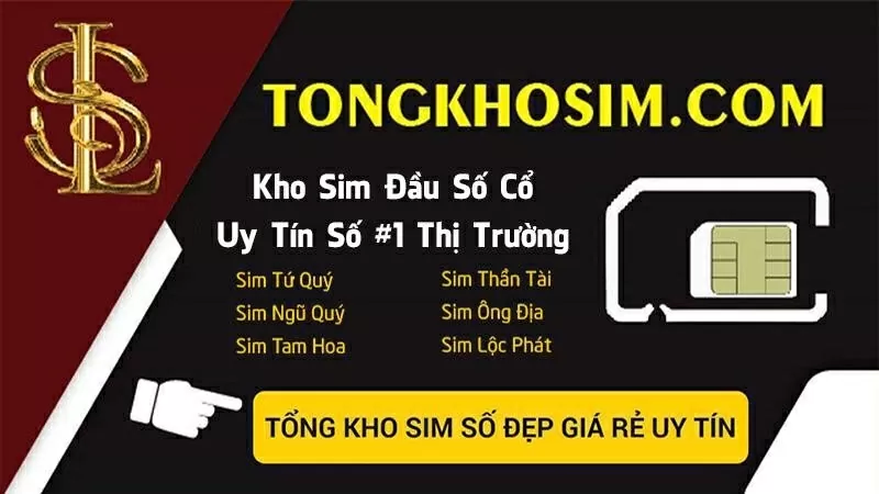 Tongkhosim.com - Địa chỉ mua bán sim đầu số cổ uy tín số #1 thị trường.