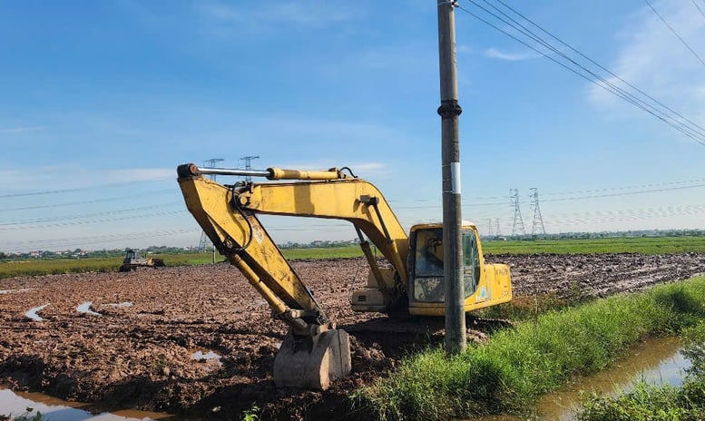 EVNNPT triển khai thi công dự án Trạm biến áp 500kV Thái Bình và đường dây đấu nối- Ảnh 5.