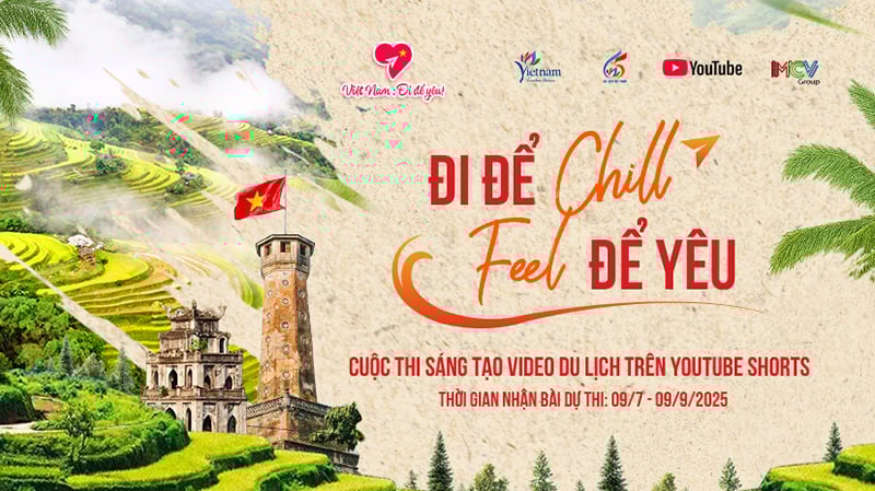 Chính thức phát động cuộc thi sáng tạo video du lịch trên YouTube Shorts “Việt Nam: Đi để yêu!” - Ảnh 1.