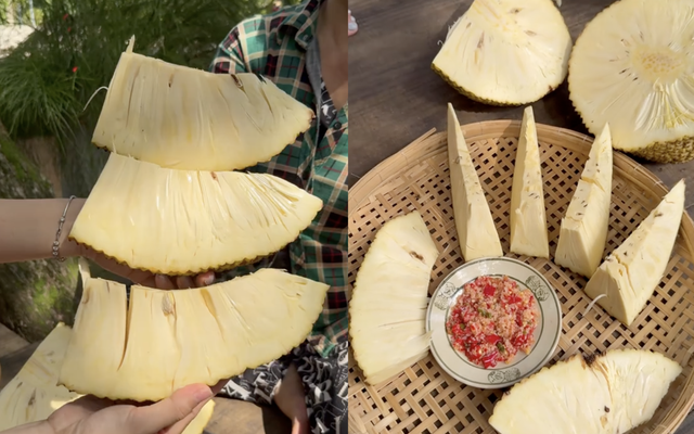 'Mít dưa hấu' là gì mà gây sốt cõi mạng, người ăn khen không ngớt? - Ảnh 1.