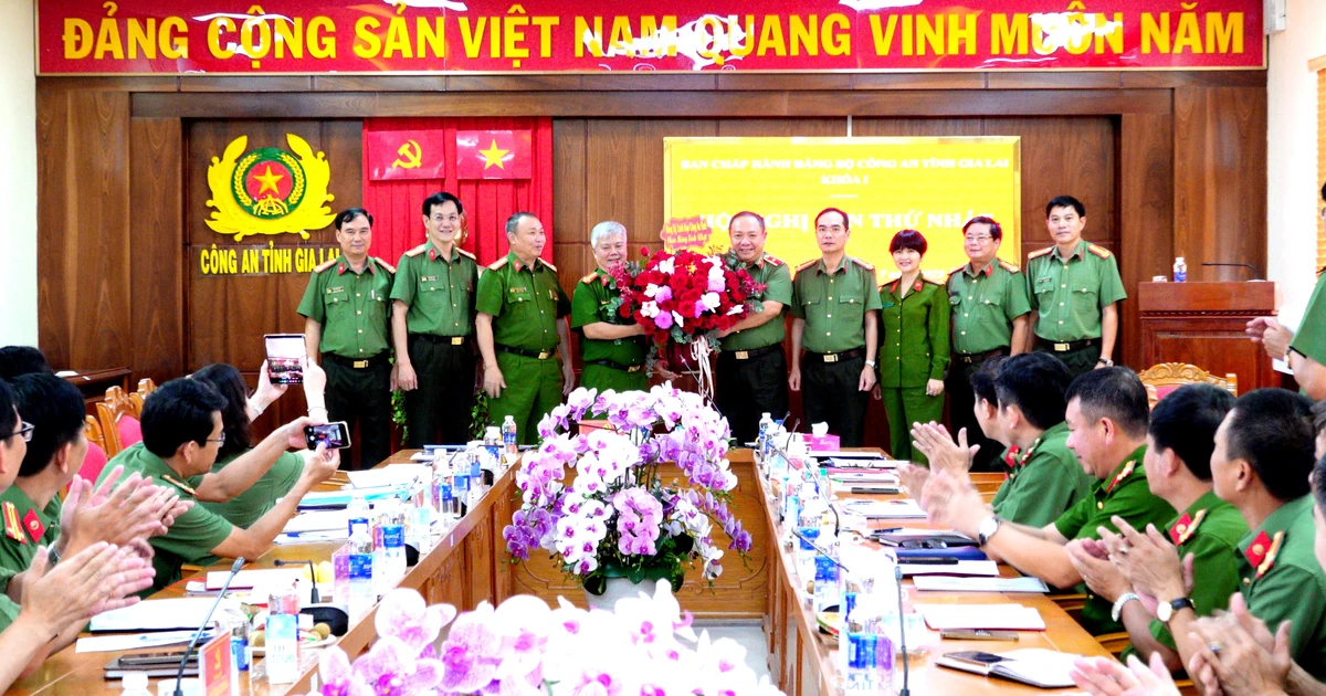 Hội nghị Ban Chấp hành Đảng bộ Công an tỉnh Gia Lai lần thứ nhất