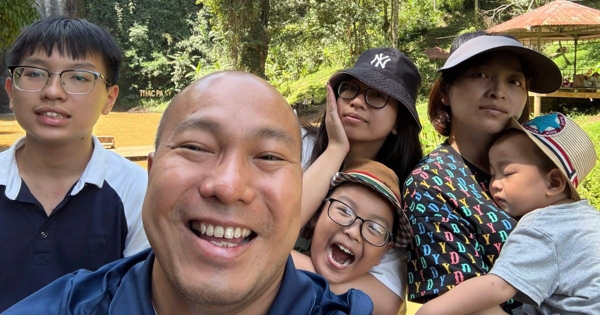 ឪពុកអាយុ 4 ឆ្នាំនៅទីក្រុងហាណូយរចនាជំរុំរដូវក្តៅផ្ទាល់ខ្លួនរបស់គាត់ នាំគ្រួសាររបស់គាត់ចម្ងាយ 3,200 គីឡូម៉ែត្រឆ្លងកាត់ប្រទេសវៀតណាម