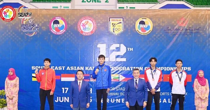 Highland boy wins Southeast Asian Karate gold medal