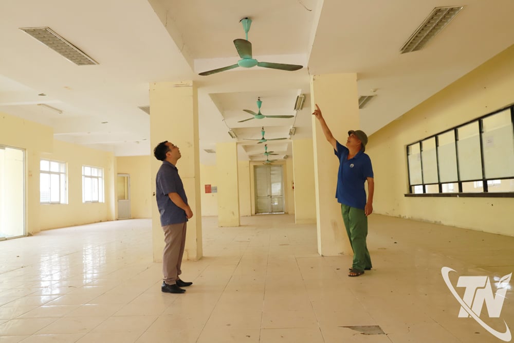 Khu nhà ăn của Ký túc xá trụ sở Hội Nông dân tỉnh (cũ).