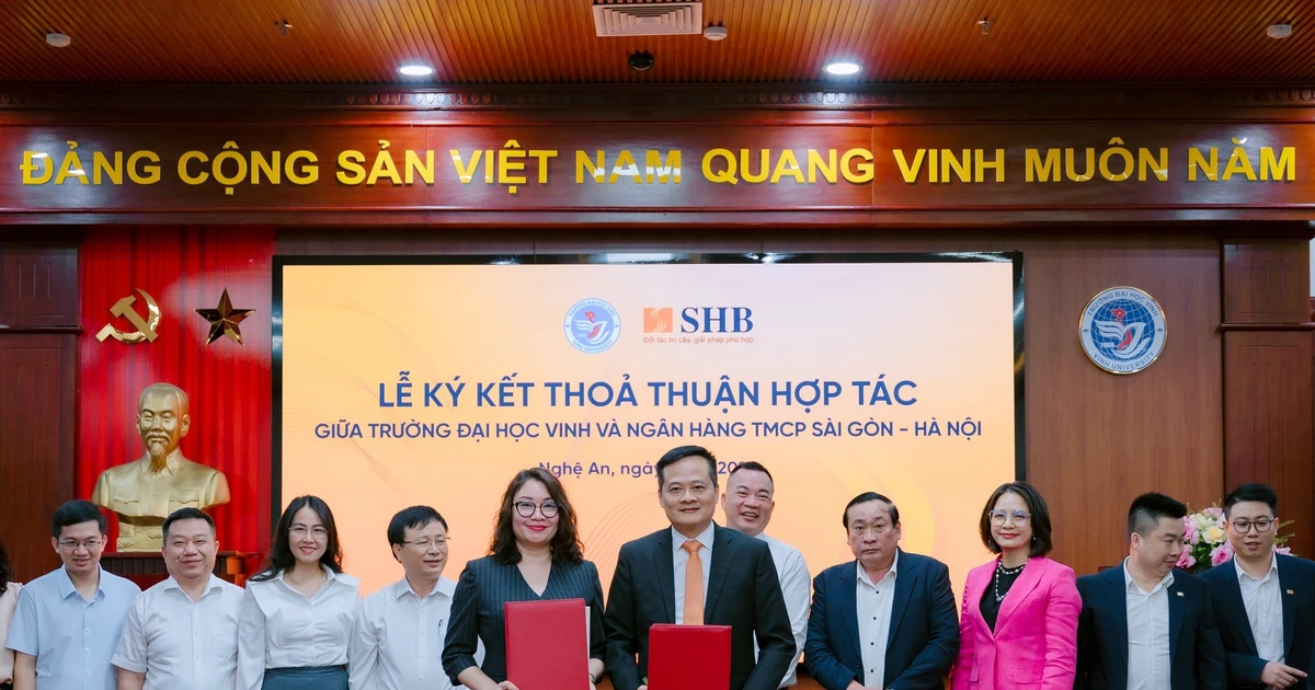 SHB ký kết hợp tác với Trường Đại học Vinh