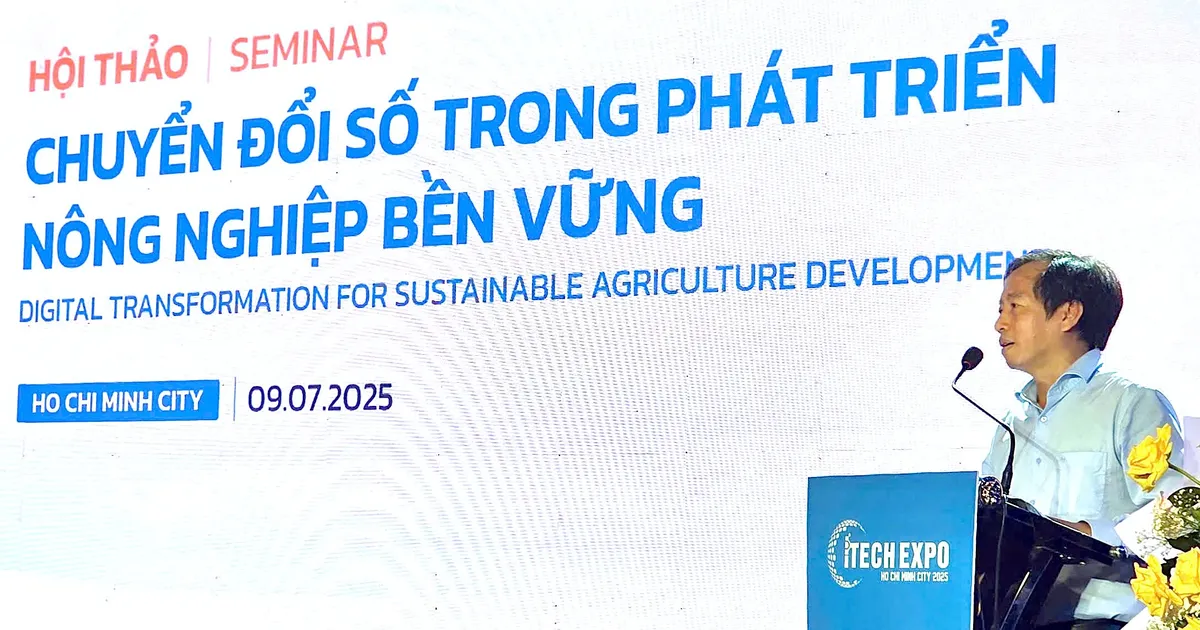 Chuyển đổi số trong phát triển nông nghiệp bền vững