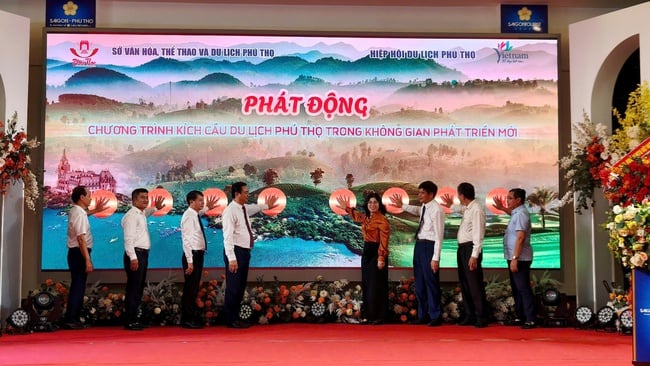 Phú Thọ phát động kích cầu Du lịch Phú Thọ trong không gian phát triển mới - Ảnh 1.