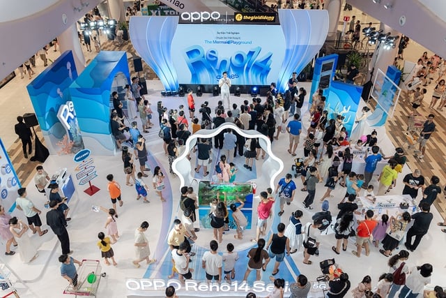 OPPO tái hiện đại dương kỳ ảo qua sự kiện trải nghiệm Reno14 series- Ảnh 1.