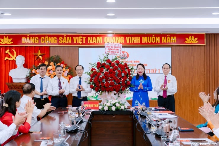 Đại hội đại biểu Đảng bộ Doanh nghiệp phường Việt Hưng lần thứ I thành công tốt đẹp- Ảnh 4.