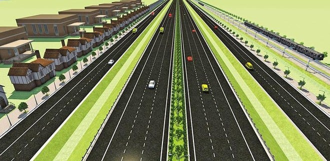 Ngày 19/8: Hà Nội dự kiến khởi công đường cao tốc trên cao Vành đai 4 - Vùng Thủ đô -0