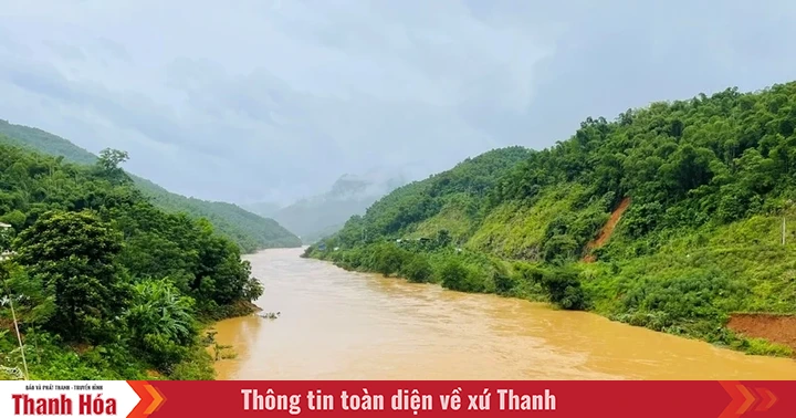 Lũ trên sông Mã đang lên, nguy cơ cao xảy ra ngập lụt khu vực ven sông