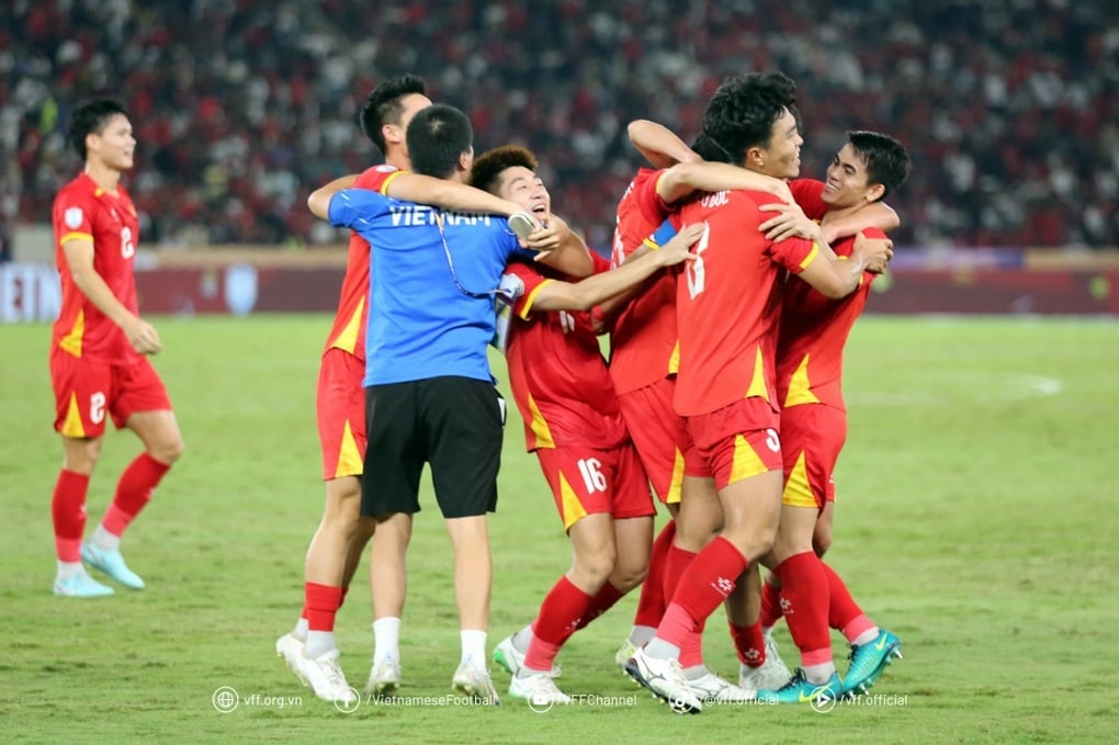 U23 Việt Nam tạo nên điều đặc biệt trên sân Gelora Bung Karno - 1