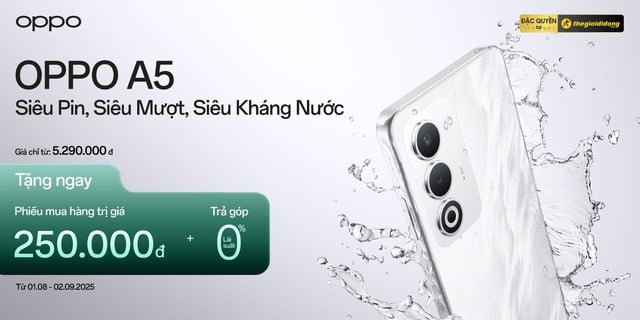 OPPO A5 và OPPO A5x: bền bỉ cho tài xế, có NFC chỉ từ 3,63 triệu đồng- Ảnh 5.