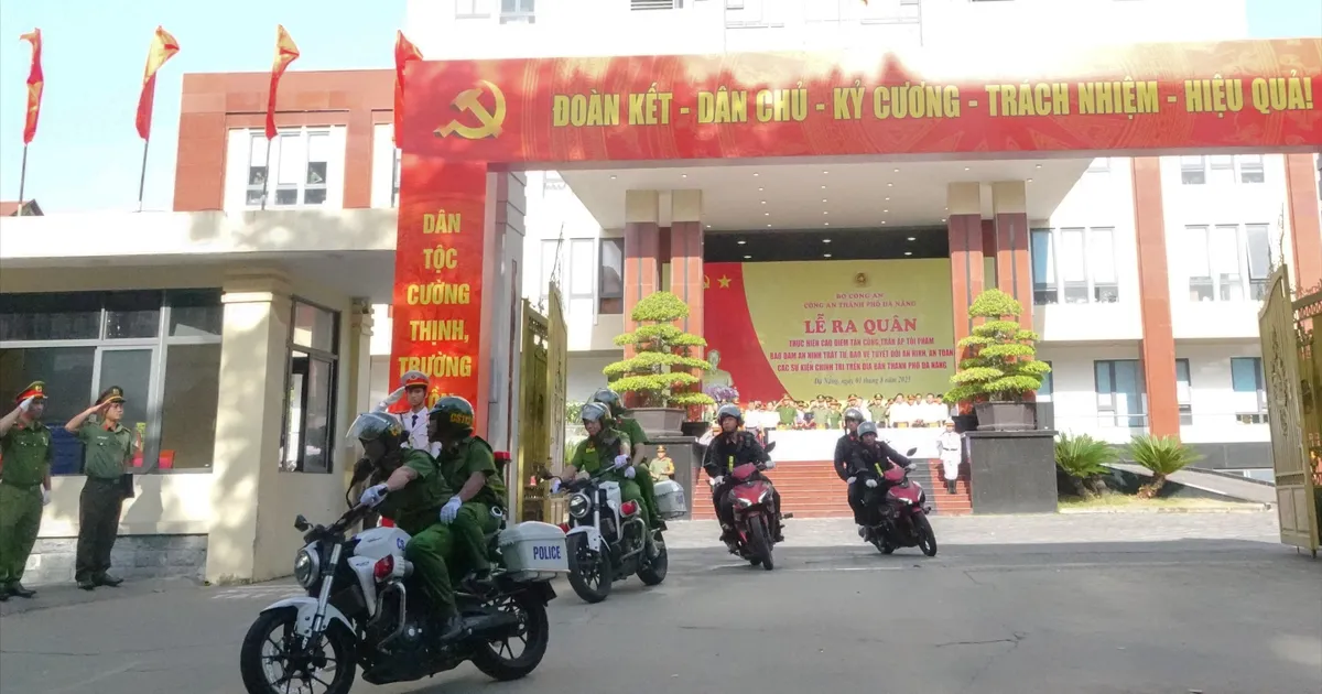 Đà Nẵng ra quân cao điểm, phấn đấu giảm ít nhất 8% tội phạm về trật tự xã hội